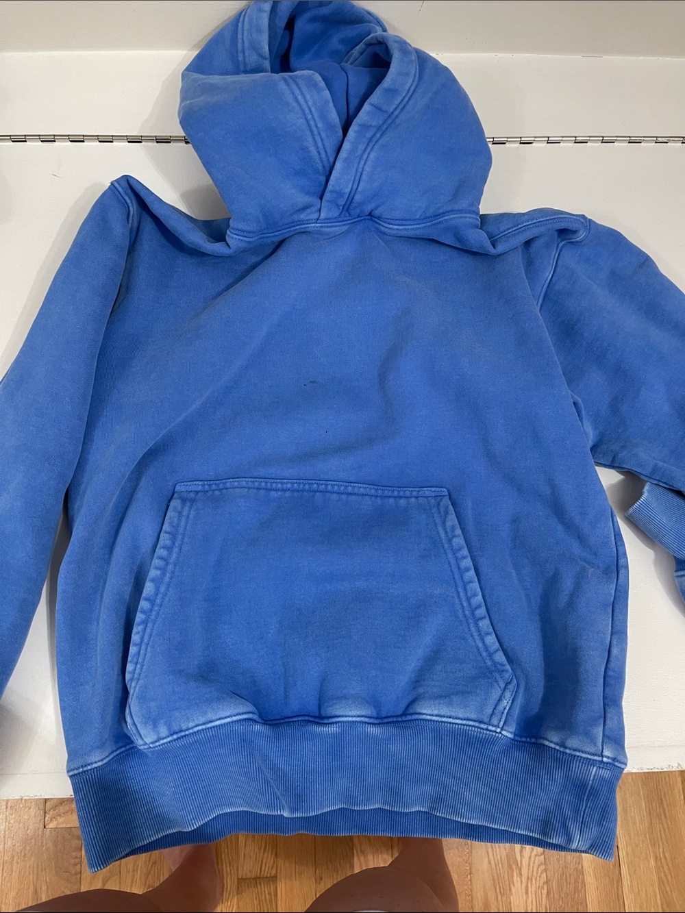Aritzia Blue Pullover Hoodie